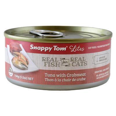 Snappy Tom Lites Tuna & Crabmeat 156g - Pisces Pet Emporium