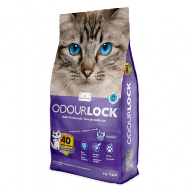 Intersand OdourLock - Lavender Cat Litter - Pisces Pet Emporium