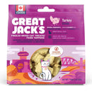 Great Jack's Freeze Dried Cat Treat & Topper - Turkey - Pisces Pet Emporium