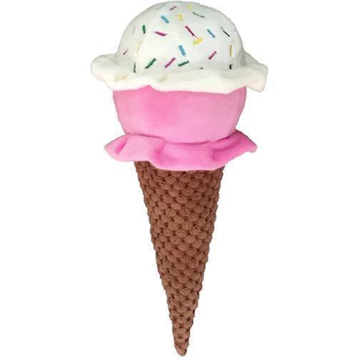 Petlou Plush Ice Cream Cone 10" - Pisces Pet Emporium