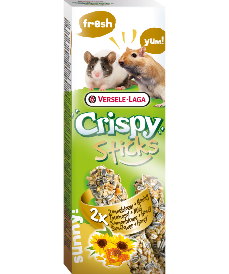 Versele-Laga Sunflower & Honey Crispy Sticks 110g - Pisces Pet Emporium