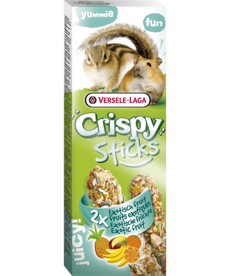 Versele-Laga Crispy Stick for Hamsters - Exotic Fruit 110g - Pisces Pet Emporium