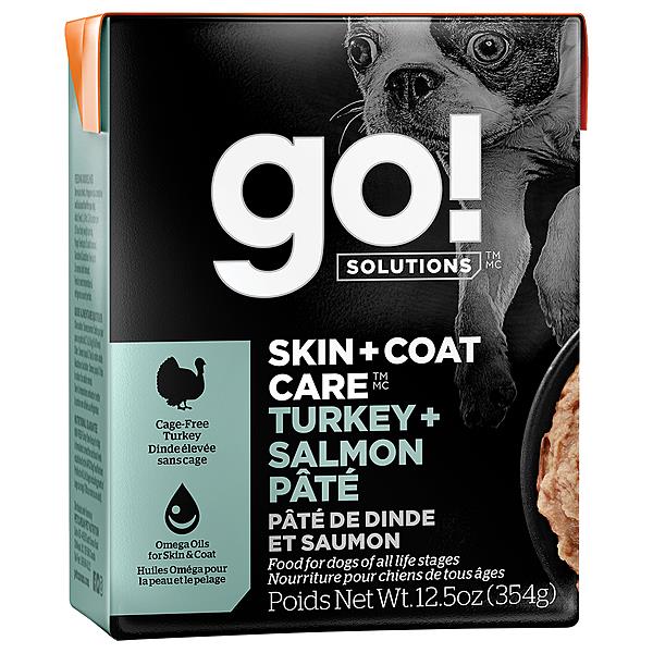 Go! Skin & Coat Care Turkey & Salmon Pate Dog | Pisces