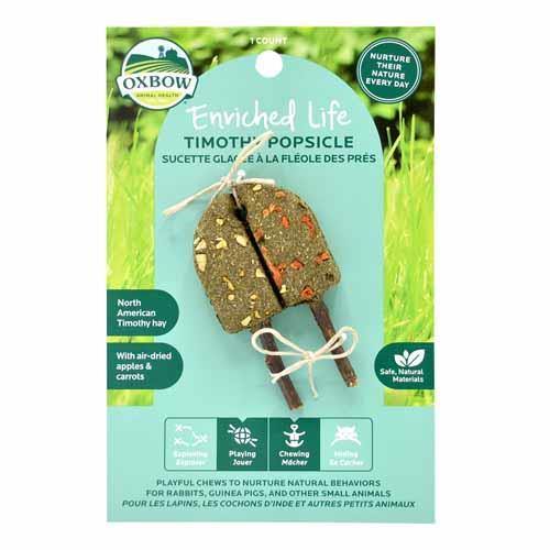 Oxbow Enriched Life Timothy Popsicle - Pisces Pet Emporium