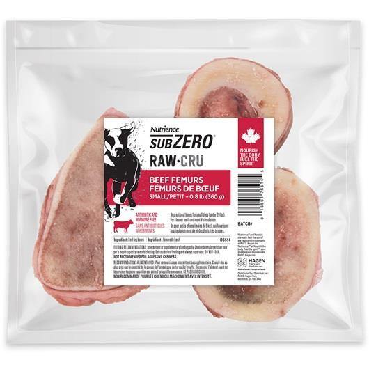 Nutrience Subzero Frozen Raw Bones - Beef Femur - Pisces Pet Emporium