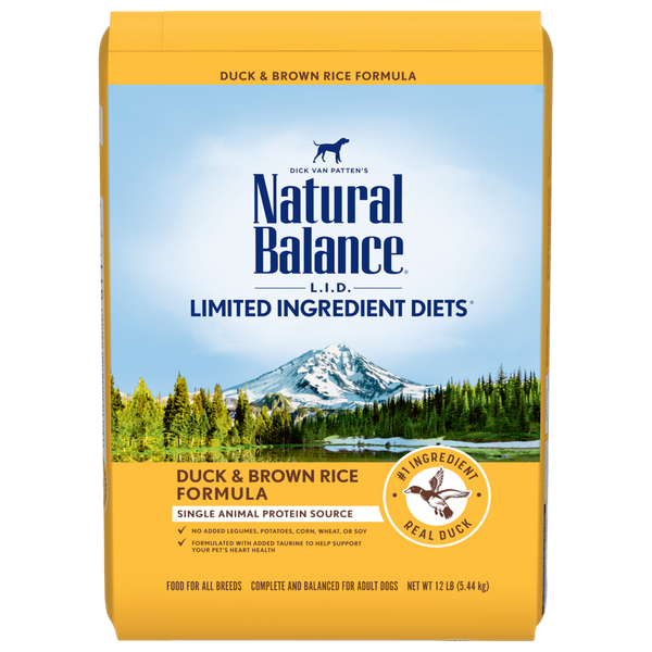 Natural Balance L.I.D Duck Brown Rice for Dogs | Pisces