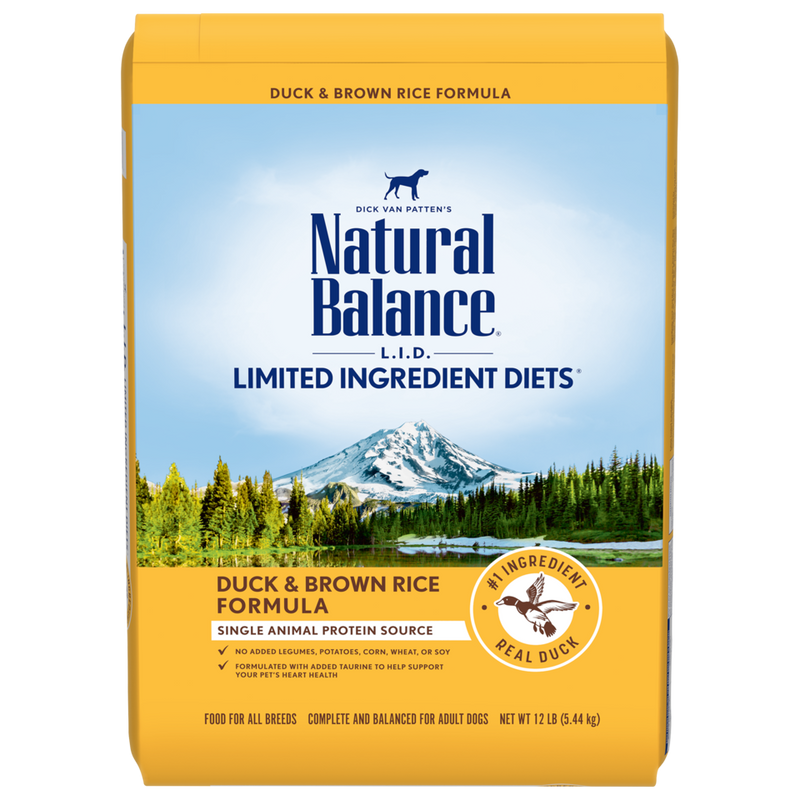 Natural Balance L.I.D Duck Brown Rice for Dogs | Pisces