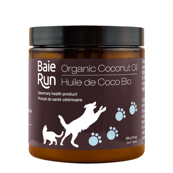 Baie Run Organic Coconut Oil 425g - Pisces Pet Emporium
