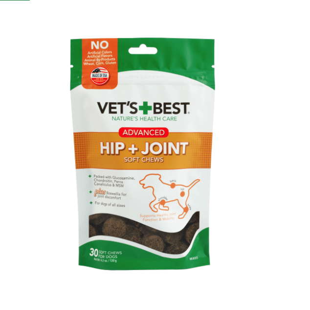 Vet's Best Advance Hip & Joint Soft Chews 30ct - Pisces Pet Emporium