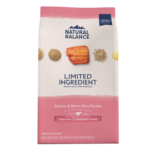 Natural Balance LID Salmon Brown Rice Dog Food | Pisces