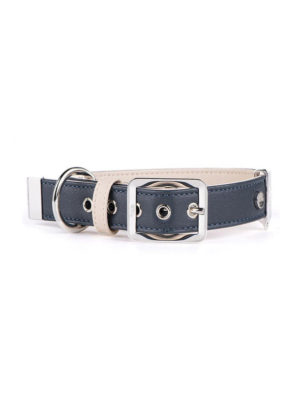 MyFamily Hermitage Collar - Blue/Cream - Pisces Pet Emporium