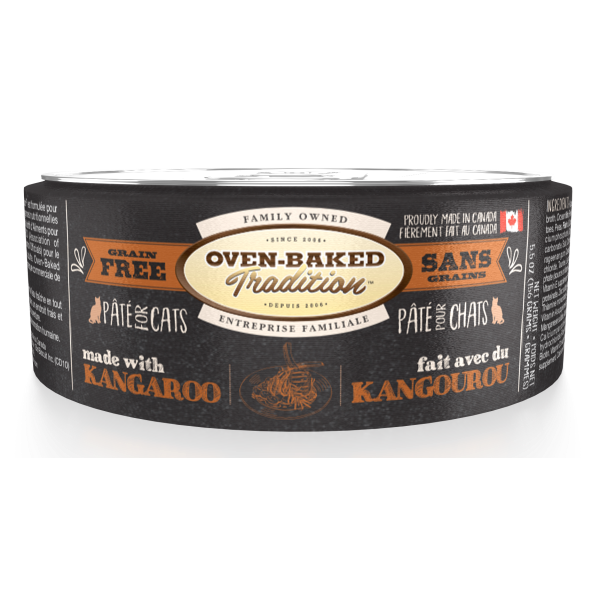 Oven-Baked Tradition Kangaroo Pate Cat Food 156g - Pisces Pet Emporium