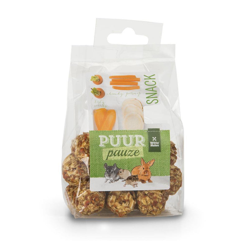 PUUR Pauze Carrot & Parsnip Vegetable Balls 100g - Pisces Pet Emporium