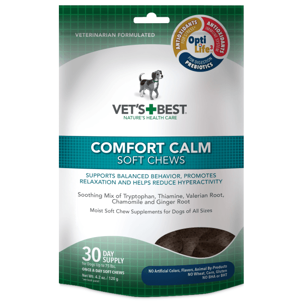 Vet's Best Comfort Calm Soft Chews - 30ct - Pisces Pet Emporium