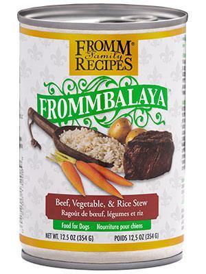 Fromm Frommbalaya Beef Vegetable & Rice Stew 354g - Pisces Pet Emporium
