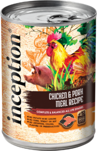 Inception Canned Dog Food - Chicken & Pork 13oz - Pisces Pet Emporium