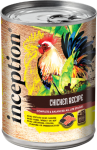 Inception Canned Dog Food - Chicken 10oz - Pisces Pet Emporium