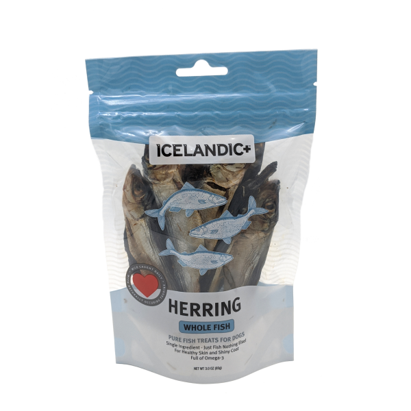 Icelandic Whole Herring 3oz - Pisces Pet Emporium