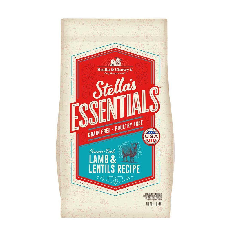 Stella & Chewy's Grain Free Essentials for Dogs- Lamb & Lentil - Pisces Pet Emporium