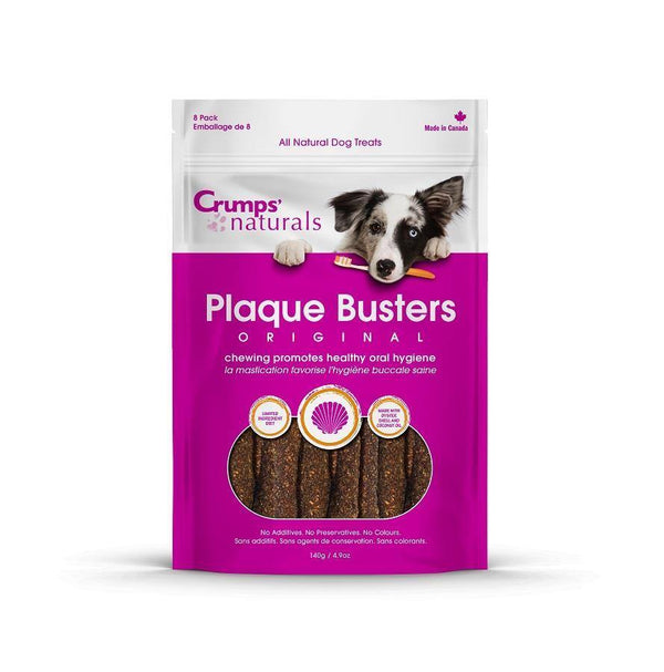 Crumps Plaque Busters - 8-Pack 140g - Pisces Pet Emporium
