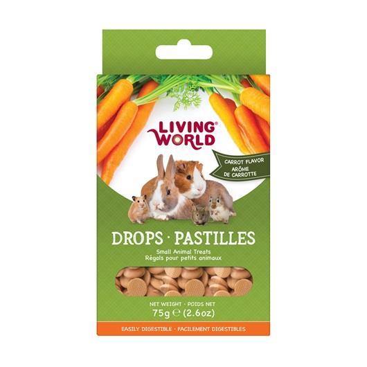 Living World Small Animal Drops 75g - Pisces Pet Emporium