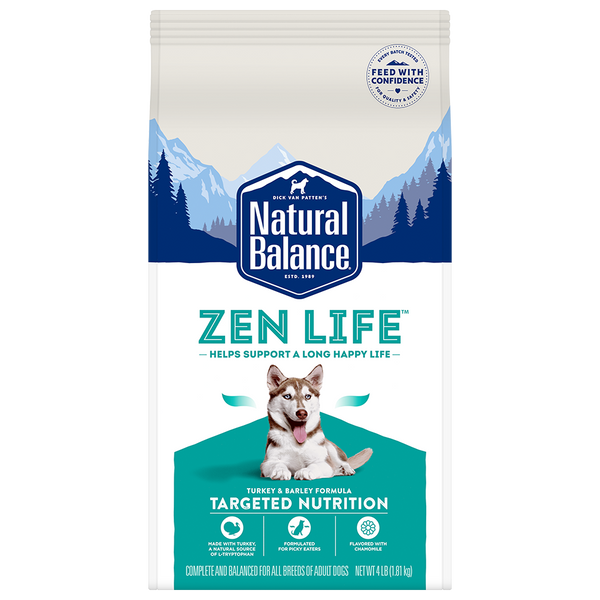 Natural Balance Targeted Nutrition Dog Food  - Zen Life - Pisces Pet Emporium