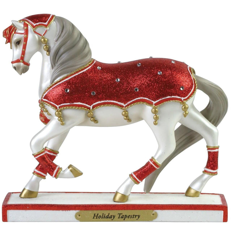 Painted Ponies Figurines - Holiday Tapestry - Pisces Pet Emporium