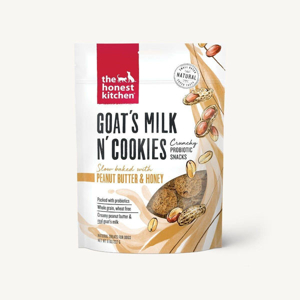 Honest Kitchen Goat's Milk n' Cookies - Peanut Butter & Honey 227g - Pisces Pet Emporium