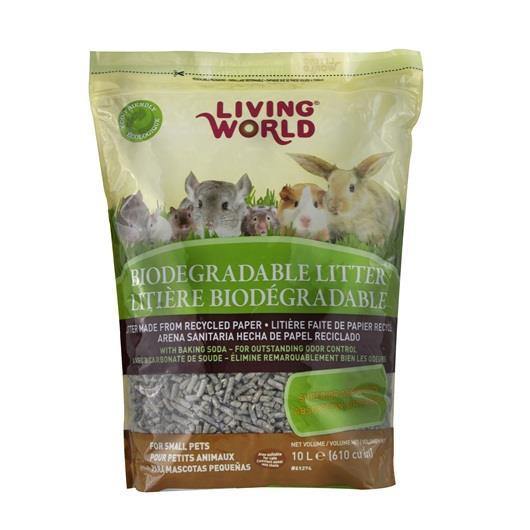 Living World Biodegradable Litter - 10L - Pisces Pet Emporium