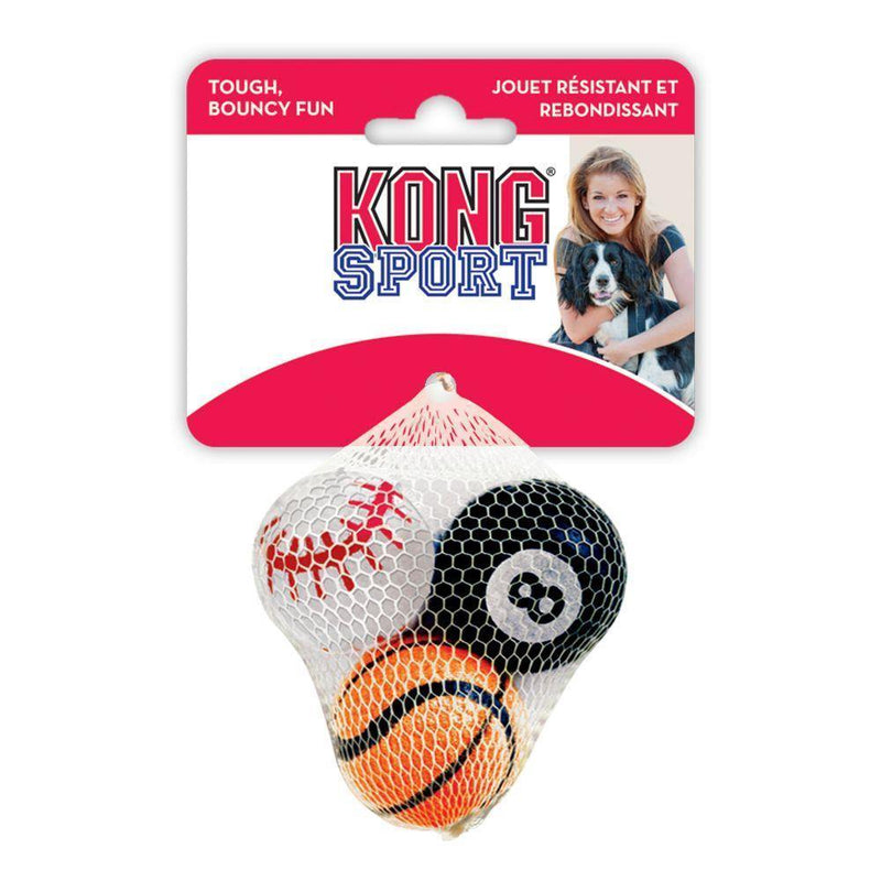 Kong Sports Ball 3-Pack XS - Pisces Pet Emporium