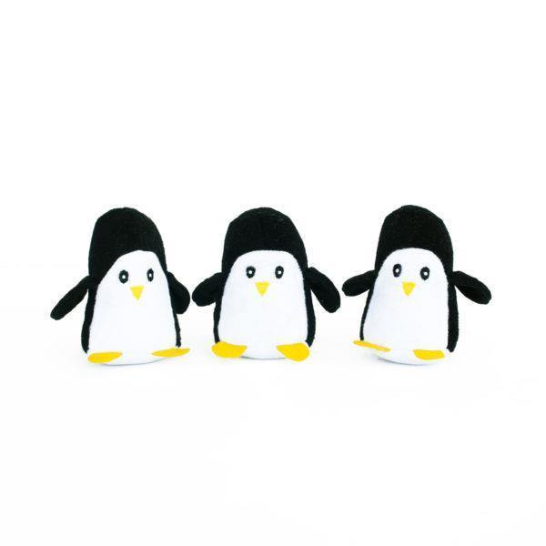 ZippyPaws Miniz - Penguins 3-Pack - Pisces Pet Emporium