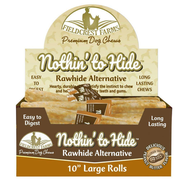 Nothin' To Hide Peanut Butter Roll - 10" Singles - Pisces Pet Emporium