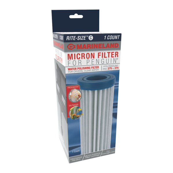 Marineland Micron Filter Rite-Size C 1-Pack - Pisces Pet Emporium