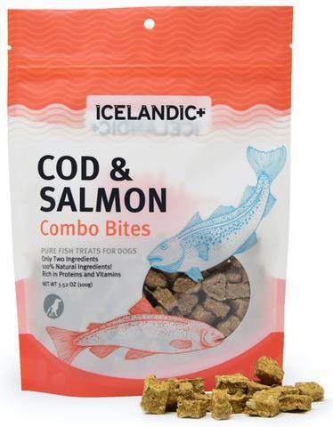 Icelandic Combo Bites - Cod & Salmon 100g - Pisces Pet Emporium