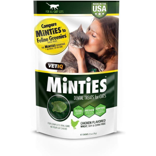 Minties Cat Dental Treats - Chicken 70g - Pisces Pet Emporium