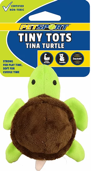 Petsport Tiny Tots - Tina Turtle - Pisces Pet Emporium