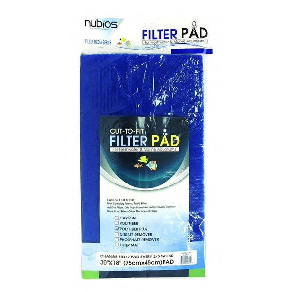 Nubios Polyfiber Plus Filter Pad - Blue - Pisces Pet Emporium