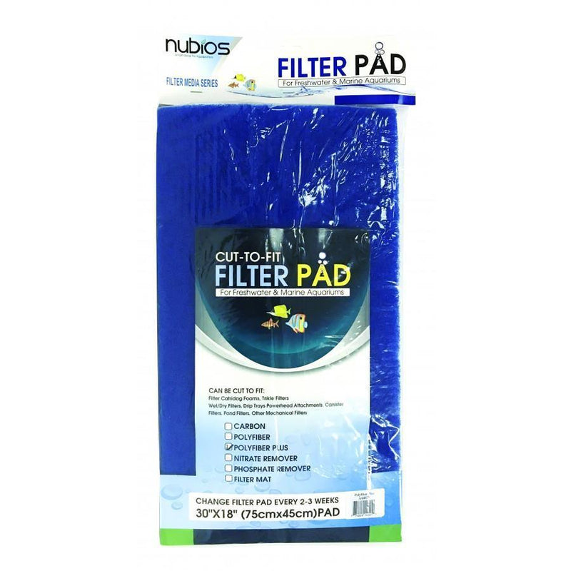 Nubios Polyfiber Plus Filter Pad - Blue - Pisces Pet Emporium