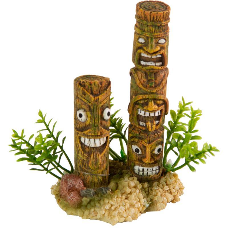 Aqua-Fit Tiki Column Ornament Collection - Pisces Pet Emporium