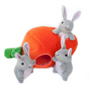 ZippyPaws Burrow - Carrot w/ Bunnies - Pisces Pet Emporium