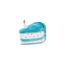 ZippyPaws NomNomz - Blue Birthday Cake - Pisces Pet Emporium