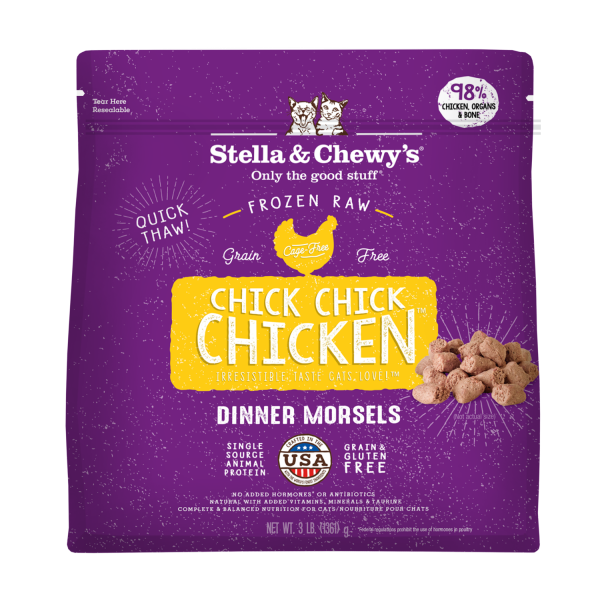Stella & Chewy's Chick Chick Chicken Morsels 1.36kg - Pisces Pet Emporium
