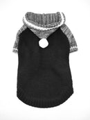  Doggie Q Hoodie Grey Sweater Dog Warm | Pisces