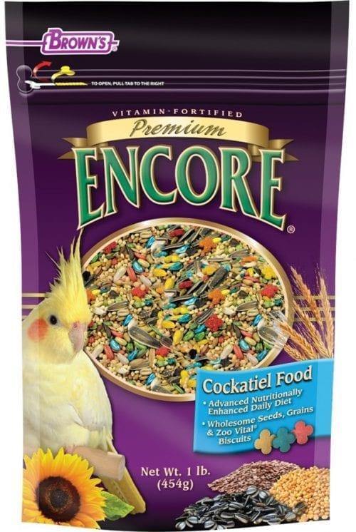 Brown's Encore Premium Cockatiel Food - Pisces Pet Emporium