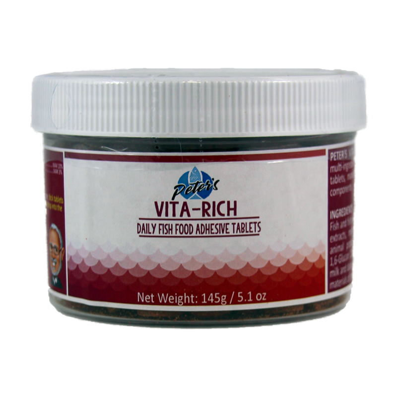 Peter's Vita-Rich Adhesive Tablets - Pisces Pet Emporium