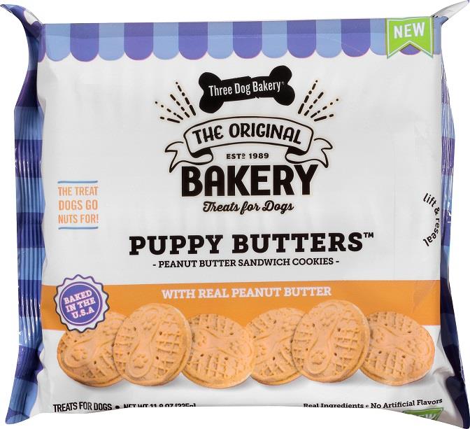 Three Dog Bakery - Puppy Butters 335g - Pisces Pet Emporium