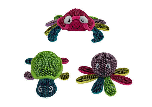 Multipet Cuddle Buddies - Coral Creatures 1-Each - Pisces Pet Emporium