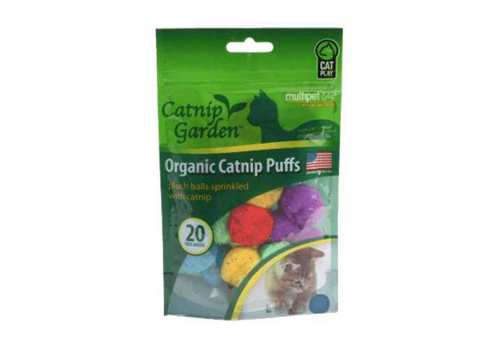 Multipet Catnip Garden Puffs 20-Pack - Pisces Pet Emporium