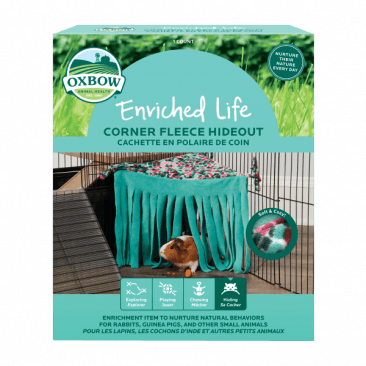 Oxbow Enriched Life - Corner Fleece Hideout - Pisces Pet Emporium