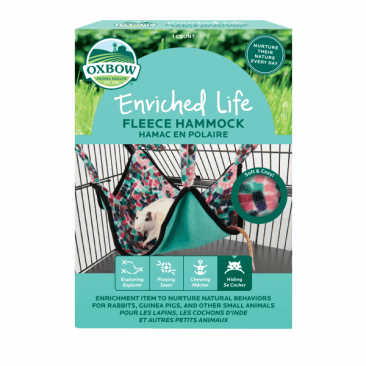 Oxbow Enriched Life - Fleece Hammock - Pisces Pet Emporium